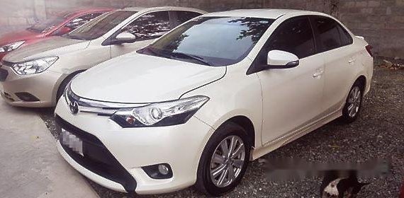 Selling White Toyota Vios 2017 Manual Gasoline in Quezon City