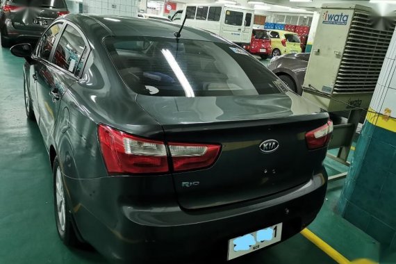 Sell 2012 Kia Rio Sedan Automatic Gasoline at 52000 km in Quezon City