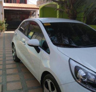 2nd Hand Kia Rio 2014 Hatchback Automatic Gasoline for sale in Talisay