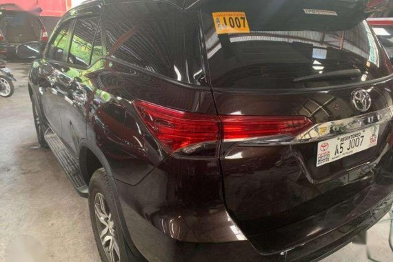 Selling Brown Toyota Fortuner 2018 Automatic Diesel at 3500 km in Quezon City