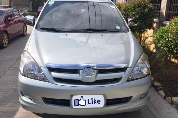 2nd Hand Toyota Innova 2007 Manual Diesel for sale in Santa Rosa