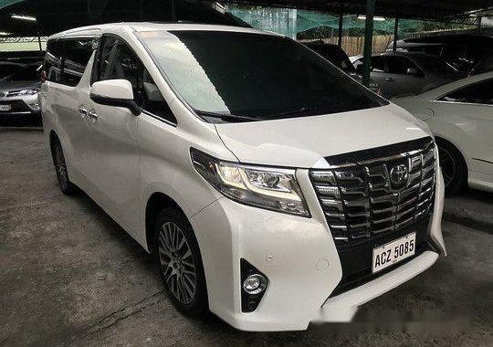 Pearl White Toyota Alphard 2016 at 15000 km for sale