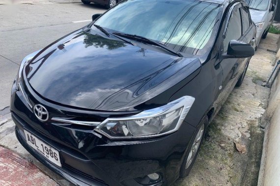 Selling Black Toyota Vios 2015 Manual Gasoline in Quezon City