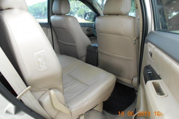 2nd Hand Toyota Fortuner 2012 at 50000 km for sale in Angeles