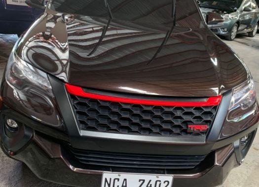 Brown Toyota Fortuner 2018 Automatic Diesel for sale in Quezon City