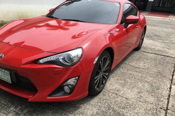 Red 2013 Toyota 86 For Sale in Paranaque 