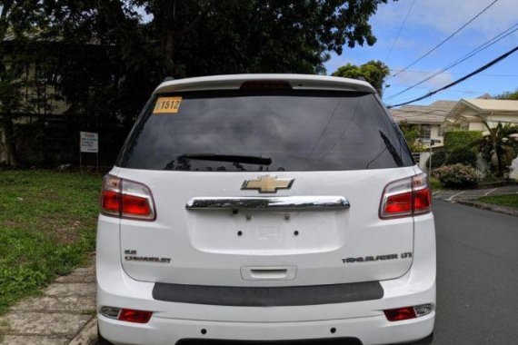 Selling White Chevrolet Trailblazer 2016 Automatic Diesel at 54000 km in Muntinlupa