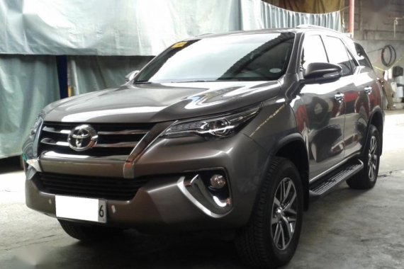 Sell 2nd Hand 2017 Toyota Fortuner at 6000 km in Antipolo