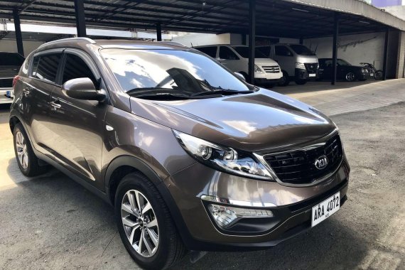 Sell Brown 2014 Kia Sportage in Manila