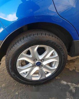 Selling Blue Ford Ecosport 2015 at 22500 km 