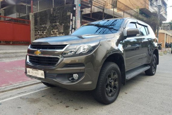 Sell 2nd Hand 2018 Chevrolet Trailblazer Automatic Diesel at 24000 km in Quezon City