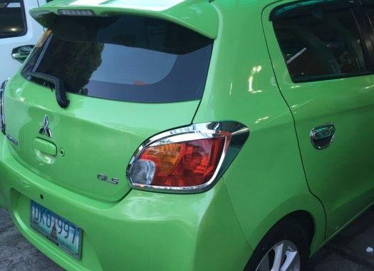 Selling 2013 Mitsubishi Mirage Hatchback for sale in Quezon City