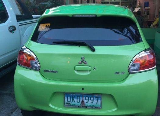 Selling 2013 Mitsubishi Mirage Hatchback for sale in Quezon City