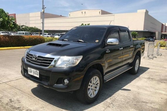 Black Toyota Hilux 2014 for sale in Manila