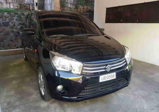 Selling Black Suzuki Celerio 2017 at 10000 km in Antipolo