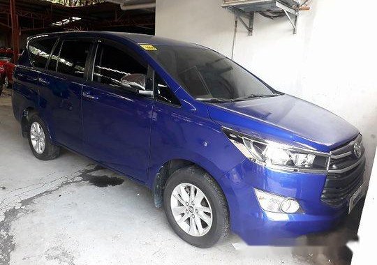 Selling Blue Toyota Innova 2017 at 12336 km in Quezon City