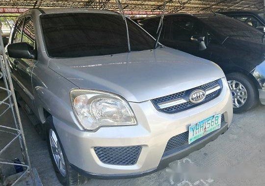 Silver Kia Sportage 2008 Automatic Diesel for sale