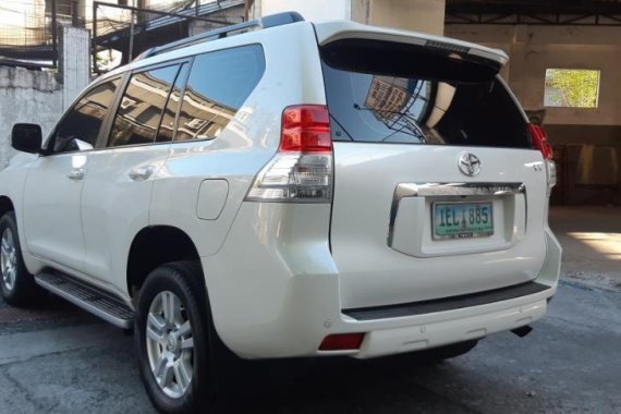 Sell 2nd Hand 2012 Toyota Land Cruiser Prado Automatic Diesel at 40000 km in Quezon City