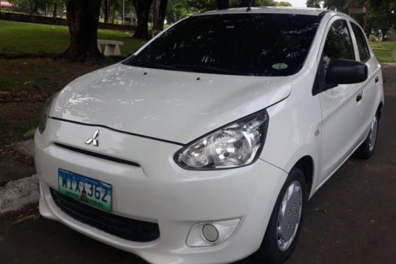 Selling 2nd Hand Mitsubishi Mirage 2013 Automatic Gasoline at 60000 km in Quezon City