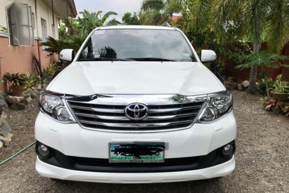 Sell 2nd Hand 2013 Toyota Fortuner at 30000 km in Angat