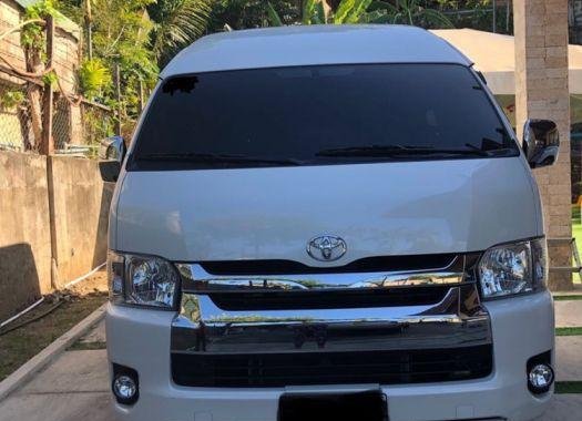 Sell 2nd Hand 2018 Toyota Hiace Automatic Diesel at 5000 km in Cebu City