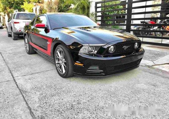 Black Ford Mustang 2013 Automatic Gasoline for sale 