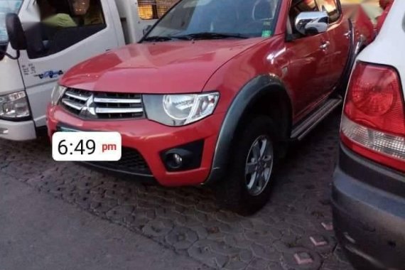 Sell 2nd Hand 2013 Mitsubishi Strada Automatic Diesel at 49000 km in Mandaue