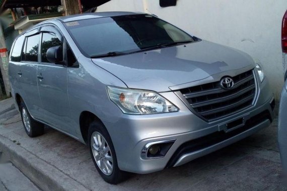 Sell Silver 2016 Toyota Innova Manual Diesel at 20000 km in Marikina