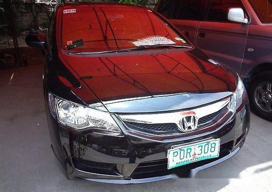 Black Honda Civic 2010 Automatic Gasoline for sale 