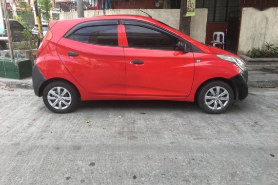 Red Hyundai Eon 2014 for sale in Makati