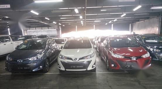 Red Toyota Vios 2019 Manual Gasoline for sale in Manila