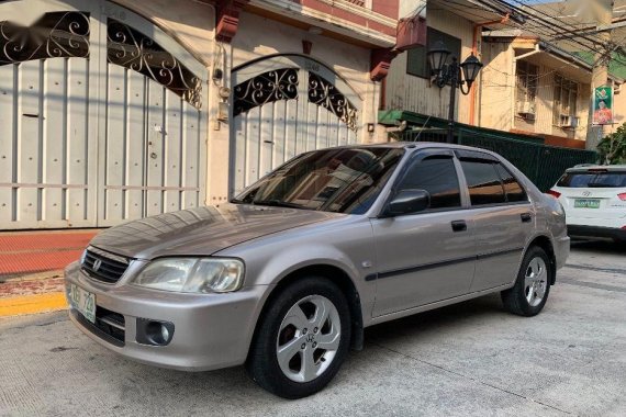 Selling 2nd Hand Honda City 2002 Manual Gasoline at 70000 km in Manila