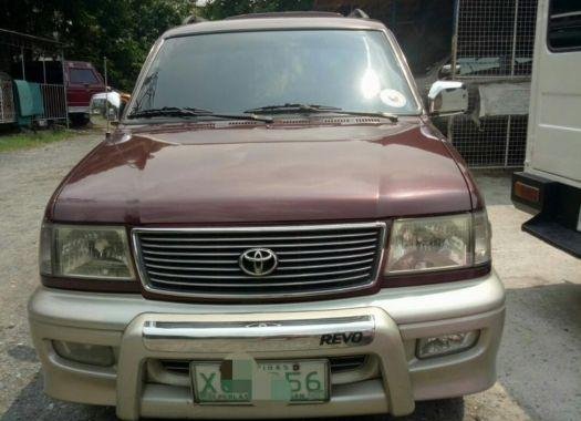 Selling Toyota Revo 2002 Manual Gasoline in Pateros