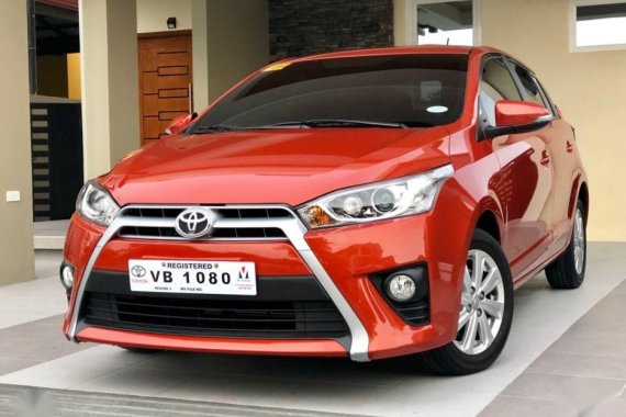 Selling Toyota Yaris 2016 Automatic Gasoline in Angeles