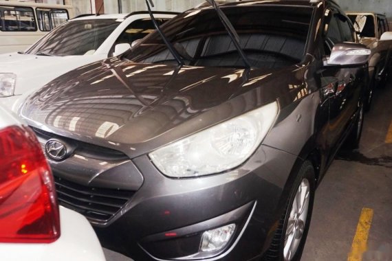 Grey Hyundai Tucson 2010 Automatic Diesel for sale in Manila