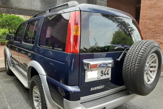 Selling Blue Ford Everest 2003 in Quezon City