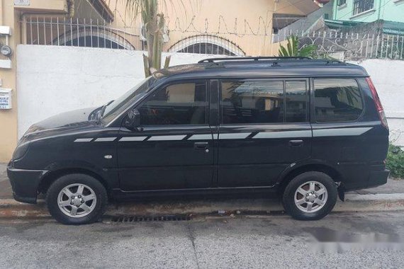 Sell Black 2011 Mitsubishi Adventure Manual Diesel at 80000 km in Quezon City