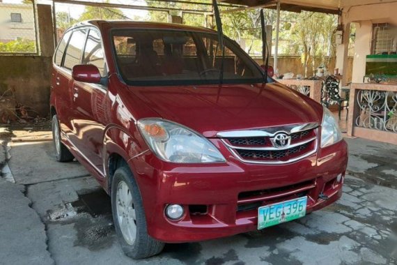 Toyota Avanza 2008 Manual Gasoline for sale in Lipa