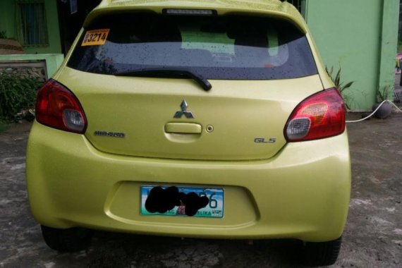 Selling 2nd Hand Mitsubishi Mirage 2013 Hatchback in Bayambang