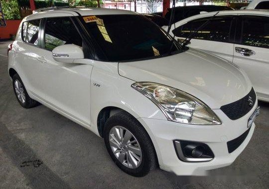 White Suzuki Swift 2016 for sale in Quezon City