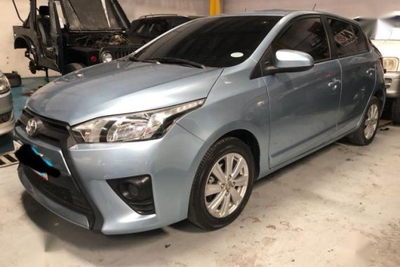 Selling 2nd Hand Toyota Yaris 2016 Hatchback Manual Gasoline in Mandaue