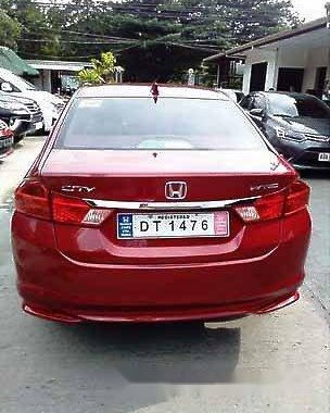 Red Honda City 2017 at 15000 km for sale