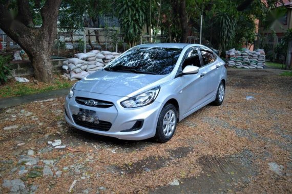 Selling 2nd Hand Hyundai Accent 2014 Manual Diesel at 50000 km in Quezon City