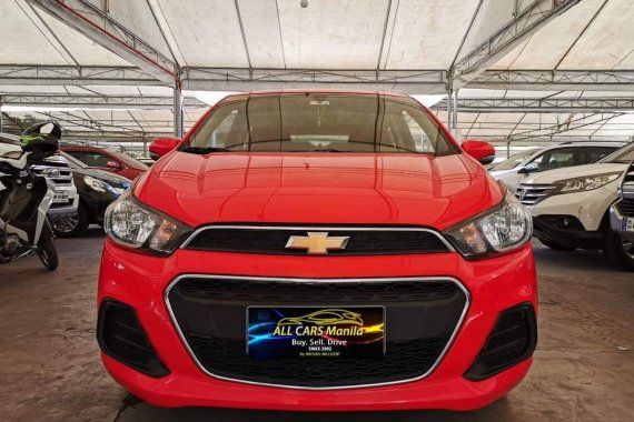 Red 2017 Chevrolet Spark Hatchback for sale in Makati 