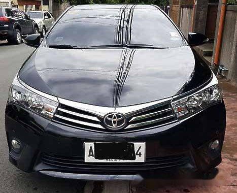 Black Toyota Corolla Altis 2015 Automatic Gasoline for sale in Manila