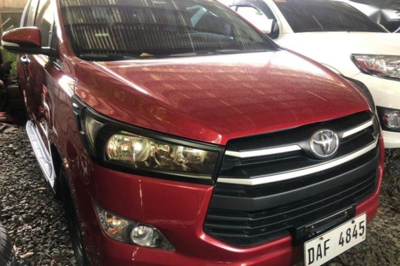 Sell Red 2017 Toyota Innova at 20000 km in Quezon City