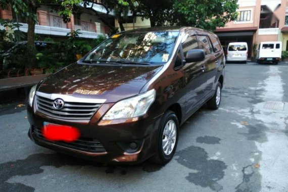 Selling 2nd Hand Toyota Innova 2013 Manual Diesel at 80000 km in Manila