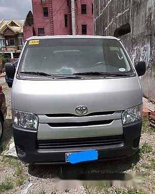 Selling Silver Toyota Hiace 2016 Manual Diesel at 12000 km