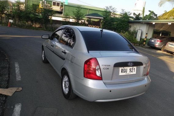 Hyundai Accent 2008 Manual Gasoline for sale in Las Piñas