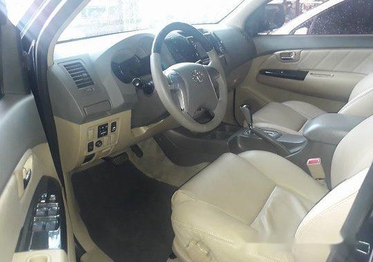 Black Toyota Fortuner 2012 for sale Automatic